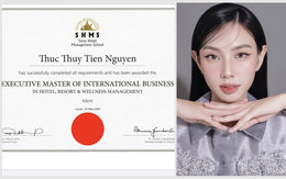 Một hoa hậu Việt Nam vừa tốt nghiệp thạc sĩ tại Thụy Sĩ