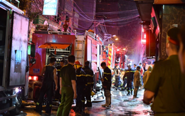 Cận cảnh hiện trường vụ cháy nhà trên phố Định Công Hạ khiến 4 người thiệt mạng