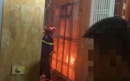 Cháy nhà 5 tầng trong đêm ở Hà Đông, 1 người may mắn được cứu thoát