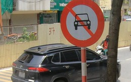 Không chấp hành hiệu lệnh, đi vào đường cấm ở Hà Nội tài xế SN 2002 bị xử lý