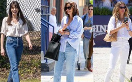 10 cách mặc quần jeans ống đứng sành điệu xuất sắc dành cho phụ nữ trên 40 tuổi