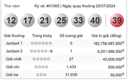 Một người trúng Vietlott và đây là bộ số may mắn xuất hiện trong tấm vé