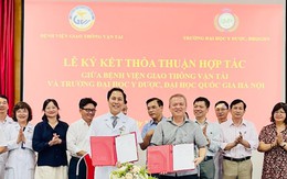 Bệnh viện Giao thông vận tải cùng Đại học Y dược - Đại học Quốc gia Hà Nội chung tay phát triển sự nghiệp y học