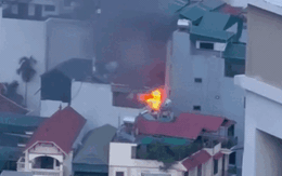 Hà Nội: Cháy lớn tại nhà dân ở Thanh Trì, may mắn không ghi nhận thương vong
