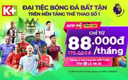 Ngoại hạng Anh 2024/25 nảy lửa, Vòng loại World Cup 2026 khu vực châu Á đỉnh cao, xem trọn vẹn duy nhất trên K+