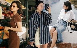 Nàng fashion blogger tóc ngắn phối đồ cực sang trọng với toàn món thời trang cơ bản