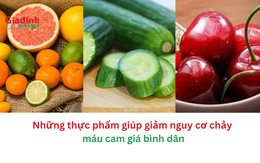 Những thực phẩm giúp giảm nguy cơ chảy máu cam giá bình dân