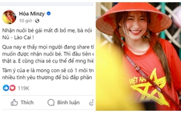 Hòa Minzy nói rõ chuyện muốn nhận nuôi bé gái Làng Nủ