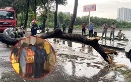 Chồng nạn nhân bị cây đè tử vong ở Hà Nội: "Tôi dặn vợ nếu mưa to quá thì mai hãy về"