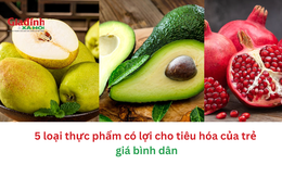 5 loại thực phẩm có lợi cho tiêu hóa của trẻ giá bình dân