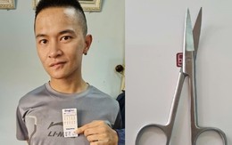 Tạm giữ hình sự thanh niên ngáo đá cầm kéo đòi tự sát
