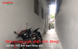 Nhà trong ngõ, diện tích 30m2 tại Hà Nội bất ngờ tăng giá