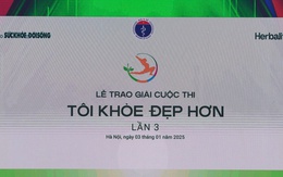 Trực tiếp Lễ trao giải TÔI KHỎE ĐẸP HƠN lần 3