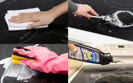 Dụng cụ nhà bếp vệ sinh bếp từ cực hiệu quả ai cũng nên biết