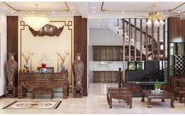 Cách thiết kế và bố trí phòng thờ kết hợp với phòng khách chuẩn phong thủy