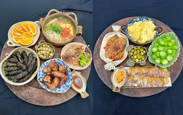 Nữ tiếp viên trưởng 'gây sốt' với bộ sưu tập mâm cơm gia đình khiến ai nhìn cũng muốn về nhà ăn cơm