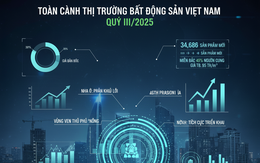 Toàn cảnh thị trường bất động sản Việt Nam quý III/2025