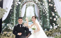 Tiệc cưới xa hoa của hoa hậu Đỗ Thị Hà và doanh nhân Nguyễn Viết Vương