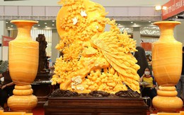 Ngỡ ngàng các tác phẩm bằng đá thạch anh siêu đẹp, giá từ hơn 1 tỷ đến hơn 10 tỷ tại Hội chợ Mùa thu 2025