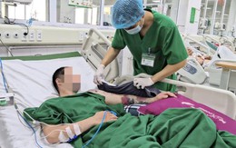 Nam thanh niên bị biến chứng hiếm gặp do sốt xuất huyết