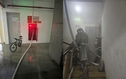 Hà Nội: Căn hộ chung cư trên phố Đông Quan bất ngờ bốc cháy