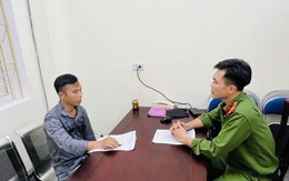 Bắt thanh niên trộm xe máy giữa vùng lũ