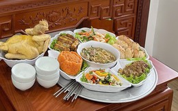 Con dâu đăng ảnh mâm cúng giỗ đầu bố chồng lên mạng, cả gia đình 'họp khẩn'