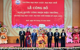 PGS.TS Đoàn Đức Lương giữ chức Hiệu trưởng Trường Đại học Luật (Đại học Huế) nhiệm kỳ 2025 - 2030