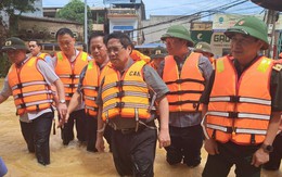 Thủ tướng Phạm Minh Chính tới Thái Nguyên thăm hỏi người dân, chỉ đạo khắc phục hậu quả mưa lũ