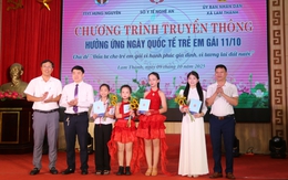 Đầu tư cho trẻ em gái - vun đắp hạnh phúc gia đình, tương lai đất nước