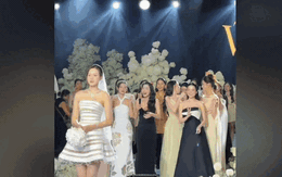 Danh tính người đẹp xứ Thanh bắt được hoa cưới của Hoa hậu Đỗ Thị Hà