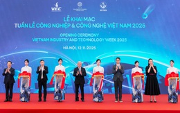 Khai mạc tuần lễ công nghiệp và công nghệ Việt Nam 2025 tại trung tâm triển lãm Việt Nam