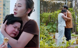 Rớt nước mắt trước cảnh Mỹ Anh (Phương Oanh) báo với bố đẻ và con trai rằng sắp ly hôn