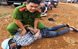 Công an truy đuổi hơn 5 km kẻ có hàng loạt tiền án