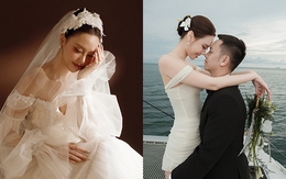 Thêm một Á hậu nhà Sen Vàng kết hôn với chồng doanh nhân ngành công nghệ ở tuổi 26