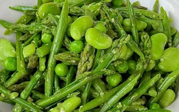 Salad của người giàu: Công thức giảm cân đang gây bão, kết hợp măng tây cùng "kho báu đen" đắt đỏ, ăn hoài không chán!