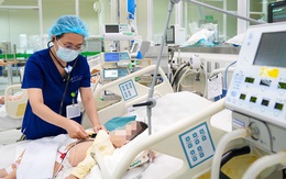 Uống nhầm dầu đèn, bé 2 tuổi ở Hà Nội suy hô hấp do gia đình xử lý sai cách