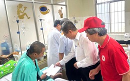 Tin mới nhất về sức khỏe các nạn nhân trong vụ sạt lở núi đè ô tô khách ở đèo Khánh Lê