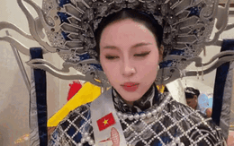 Sự cố gây tiếc nuối của Kiều Duy với trang phục dân tộc tại Miss International 2025