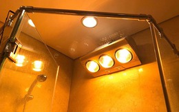Sai lầm dẫn đến hiểm họa khi sử dụng đèn sưởi nhà tắm vào mùa đông và cách khắc phục