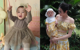 Ngắm vẻ đáng yêu của con gái Á hậu Tú Anh trong bộ ảnh sinh nhật tròn một tuổi