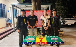 Lào Cai: Bắt giữ 2 đối tượng có hành vi đánh bạc ăn tiền dưới hình thức trò chơi phi tiêu tại hội chợ