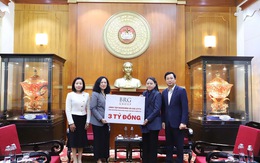 Tập đoàn BRG và Ngân hàng SeABank trao 5 tỷ đồng ủng hộ đồng bào khắc phục hậu quả thiên tai