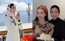 Hoa hậu Đền Hùng Giáng My đọ sắc bên cựu người mẫu Thủy Hương