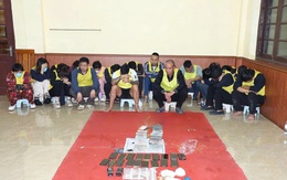 Ninh Bình: Bắt 21 đối tượng cả nam và nữ vì hành vi đánh bạc