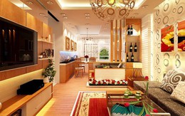 Treo ảnh phong thủy phòng khách giúp cải thiện trường khí