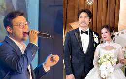 Bố Bình 'Cha tôi người ở lại' hát trong đám cưới của 'con gái' Ngọc Huyền