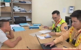 Xử phạt tài xế xe khách đi sai làn trên cao tốc Hà Nội - Hải Phòng