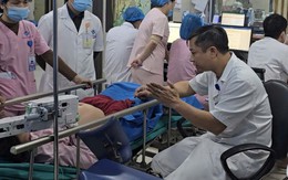 Thai phụ vỡ khối u thận nguy kịch may mắn được cứu sống