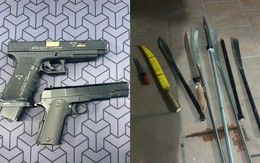 Hà Nội: Kiểm tra nhóm 'quái xế' đầu trần lượn phố đêm, lộ ra kho 'hàng nóng' cất giấu 